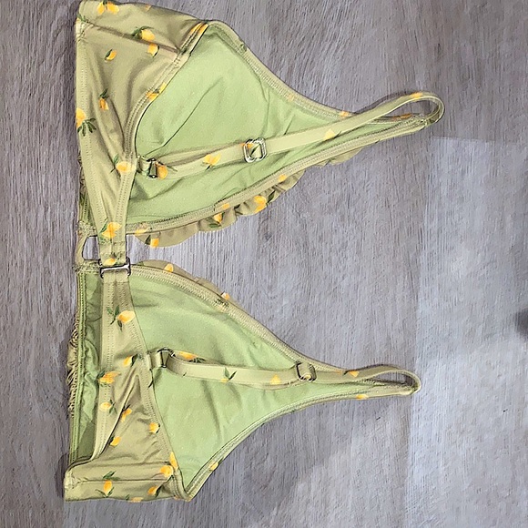 LC Lauren Conrad Light Green/Lemon Bikini set Women’s - Picture 8 of 11